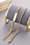 Copy - Stainless Steel Women's Bracelet Chain Set - Imported Non-Tarnish Steel