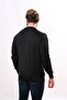 Woolen V-Neck Sweater - Black - 4