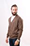 Wool Classic Men's Knitwear Cardigan - Brown - 2
