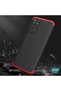 Xiaomi Redmi Note 11 Pro 5g Compatible Case Double Dip 360 Protective Black Red - 5