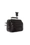 Black Leather Men's Shoulder Bag Stylish Hand And Cross Strap Bag Men's Daily Bag Daily Stylish Crossbody - 4
