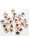 16 Pieces Turkish English Vehicles Find My Wife Game