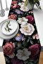 40x140cm Premium Thai Feather Woven Stain Resistant Fabric Table Cloth Runner Flower Garden Rnr448