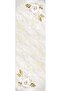 40x140cm Woven Fabric Premium Thai Feather Stain Resistant Tablecloth Runner Gold Roses Rnr437 - 2