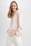 Regular Fit Half Turtleneck Tunic - 3