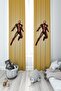 Baby and Children's Room Iron Man Iron Man Two Wings Background Curtain Bmfp-302