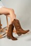 Tan Suede Women's Boots00127001 - 2