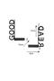 Metal Book Holder Good Read Lettering Figured Book Support, Decorative Bookshelf - 2