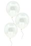 Transparent Balloon 50 Pieces 30 Cm Birthday Party Balloon with Balloon Sequin Confetti Put Inside - 3