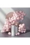 Pink Macaron Balloon 50 Pieces 30 Cm Pastel Color Party Balloon Soft Color Birthday Party Concept - 5