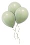 Mold Green Balloon 10 Pieces 30 Cm Pastel Dark Green Party Balloon Birthday Party Concept Themed Ornament