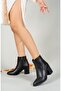 Black Skin Women's Boots 0012893s - 3