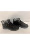 Women's Black-purple Color Furry Winter Boots Shoes Debora - 5