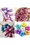 Chrome Sausage Balloon 10 Pieces 150X5 cm Mixed Color Long Thin Shape Giving Shiny Clown Balloon - 6