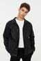 Antrasit Regular Fit Denim Kot Ceket TMNAW23CE00011
