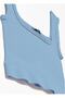 3540 Strappy Crop Top-Blue - 3