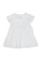 Baby Girl White Polka Dot Dress - 2