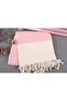 Pestemal Pink Beach Pestemal 95x190 Cm Cotton Pestemal Holiday Pestemal - 3