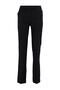 Black High Waist Wide Leg Woven Fabric Trousers Twoaw23Pl00240 - 6