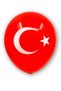 23 April Balloon 50 Pieces 30 Cm National Sovereignty and Children's Day Ataturk Detailed Printing National Holiday - 7