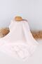 100% Cotton 55X55 Baby Muslin Cloth with Name Tag - 4