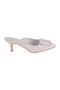 White High Heeled Women's Slippers - 5