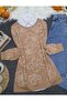Embossed Floral Printed Tunic