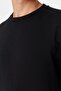Siyah Regular/Normal Kesim İçi Polar/Sıcak Tutan Sweatshirt TMNAW21SW1208 - 12