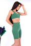 Women's Sports Crop Tights Set - 2