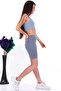 Women's Sports Crop Tights Set - 5
