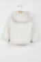 U.S. Polo Assn Licensed Ecru Baby Coat - 3