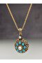 Mardin's Floral Blue Necklace - 3