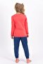 Çiçeği Licensed Girl's Pajama Set - 3