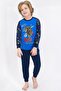 Men's Blue Licensed Children's Pajama Set