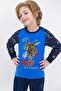 Men's Blue Licensed Children's Pajama Set - 2