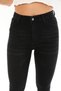 Super Skinny Jeans Pants No Fade Black Jeans Gatherer - 4