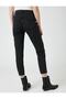 Black Mom Jean Pants Colorfast - 4