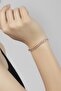 Women's Adjustable Baguette Waterway Bracelet with Zircon Stones - 3