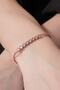 Adjustable Women's Copper Waterway Bracelet with Zircon Stone - 5