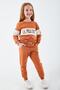 Base. Polo Assn Licensed Classic Tile Girls Tracksuit Set