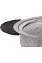 Granite Plus 3-piece frying pan set with silicone Gray 3182 - 3