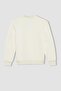 Girl's Crew Neck Soft Fuzzy Sweatshirt - 3