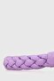 Women's Lilac Knitted Handle Baguette Bag 215 - 4