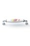 Porcellana Perla - 128mm Porcelain Looking Handle Furniture Handle Cabinet Handle
