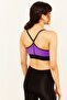Women's Lilac Cross Thin Rope Strap Sports Bra - 5