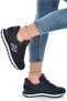 Peru Unisex Sneaker Daily Sports Shoes 19250 Navy White - 2
