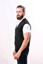 Woolen Men's Pocketless Knitwear Vest - 2