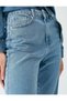 Irelia Light Blue Blue High Waist Lycra Mom Jeans Denim Jeans - 4