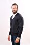 Woolen Pocketless Classic Men's Knitwear Cardigan - 2