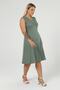 Sleeveless Cotton Combed Cotton Mother Dress - 6